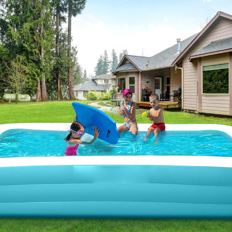 Play Day Rectangular Inflatable newest Pool